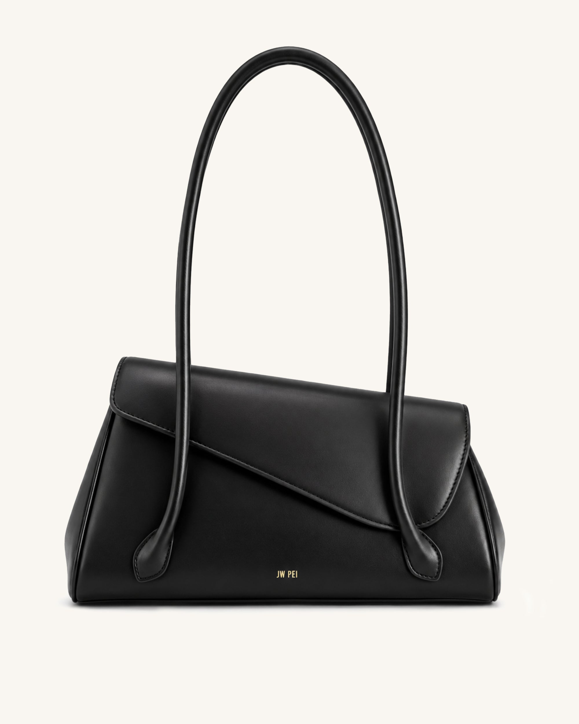 Addisyn Long Handle Shoulder Bag - Black
