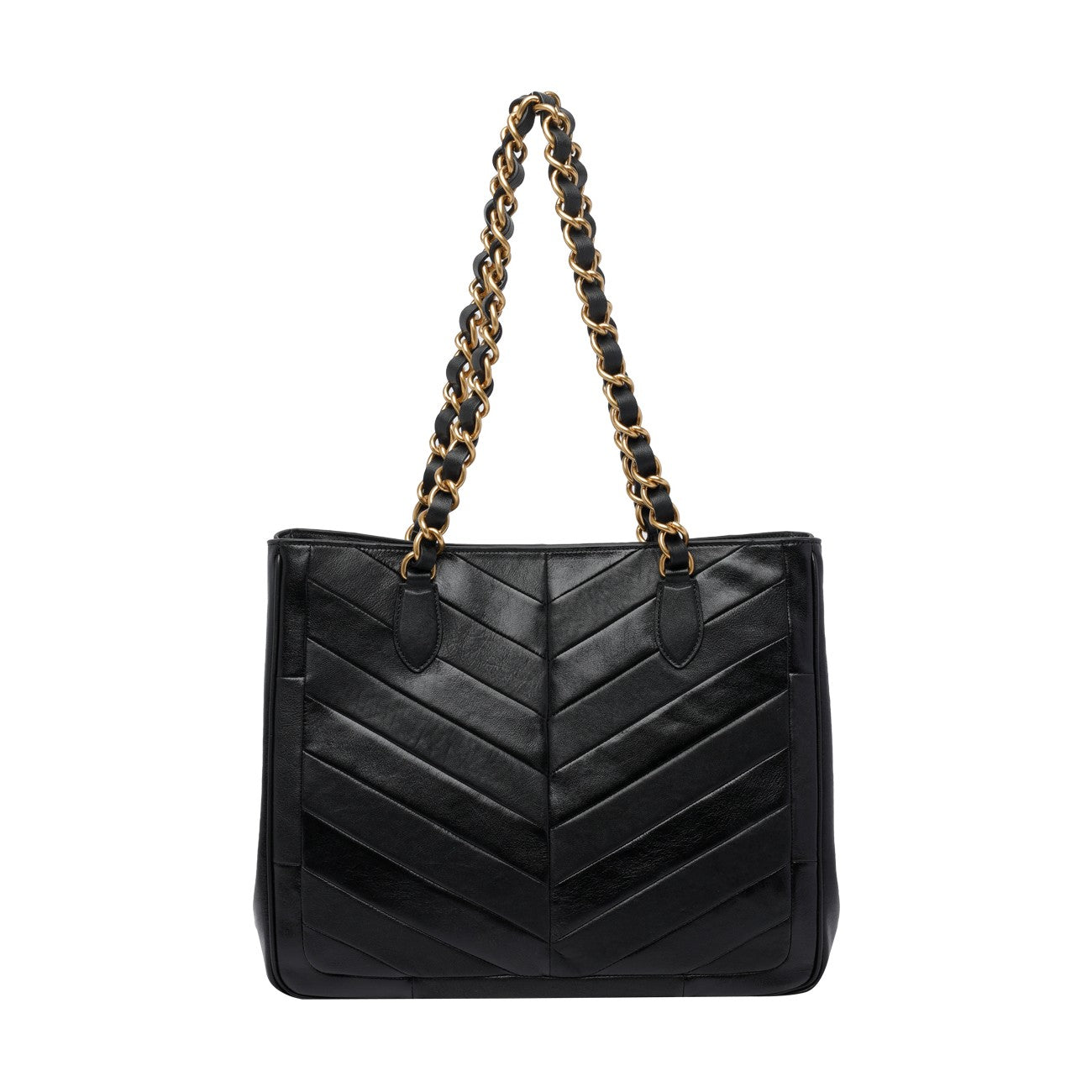 Valentino Garavani Women Valentino Garavani Laseine Chevron Motif Shopping Bag