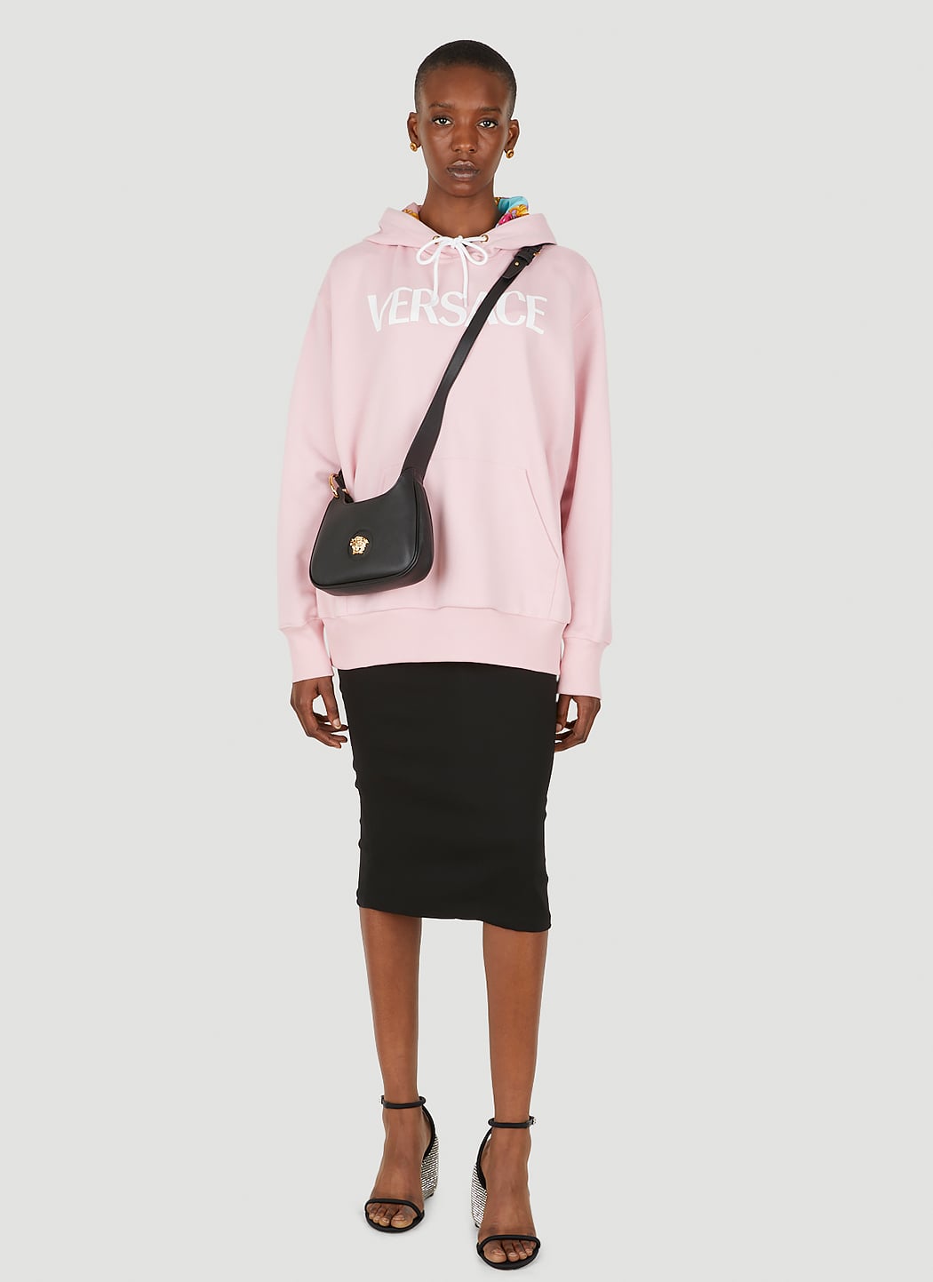 Versace Women Ventagli Hooded Sweatshirt