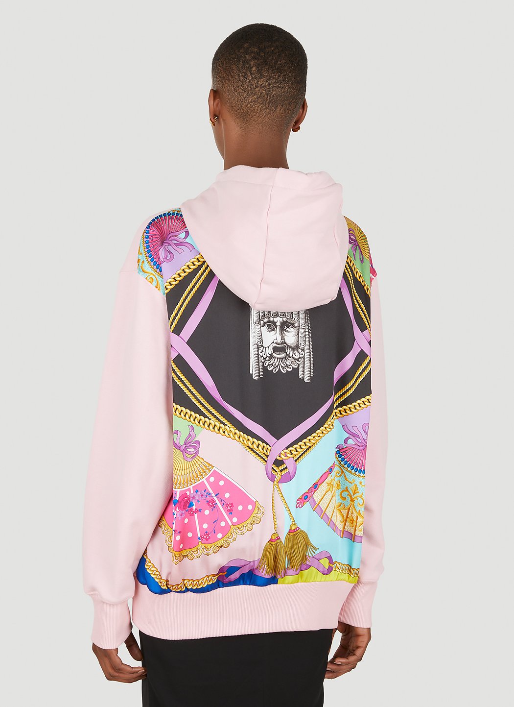 Versace Women Ventagli Hooded Sweatshirt