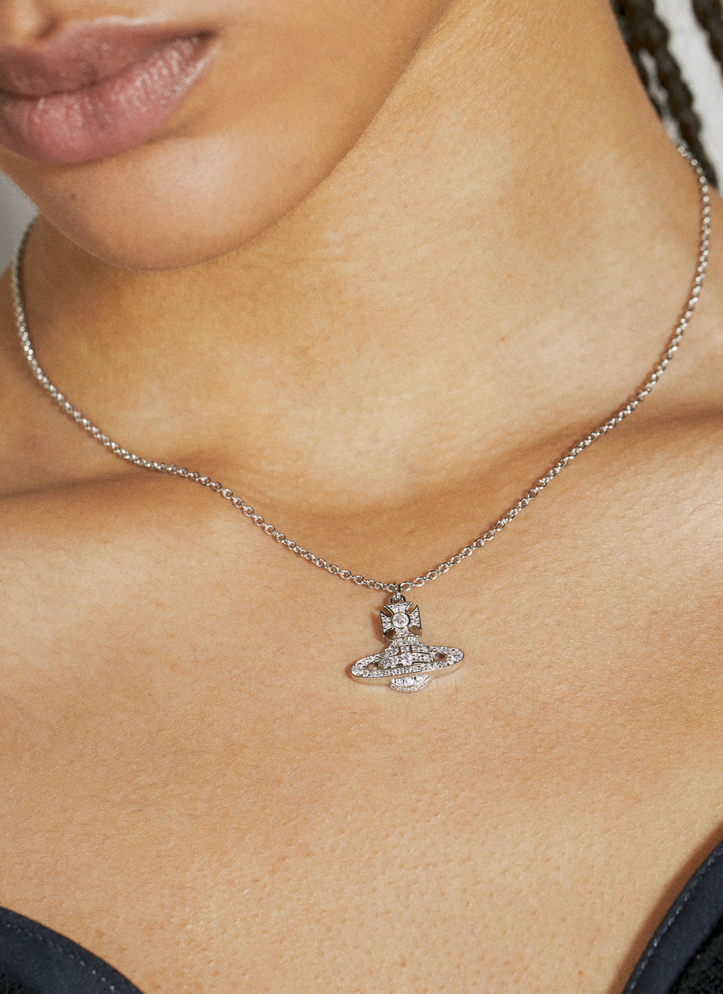 Vivienne Westwood Women Carmela Bas Relief Pendant Necklace