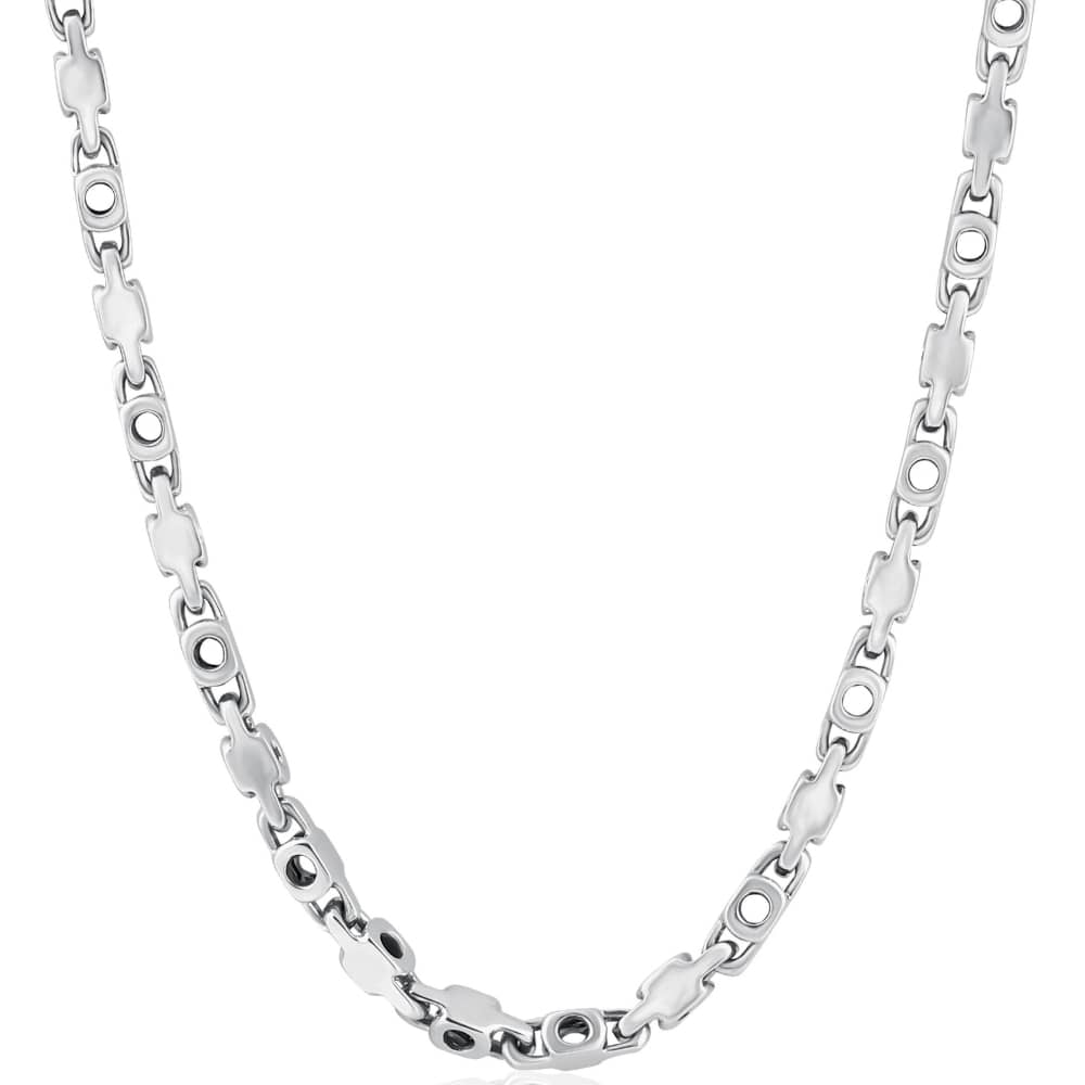 Men's 14k Gold (95gram) or Platinum (178gram) 5.5mm Link Chain Necklace 24"