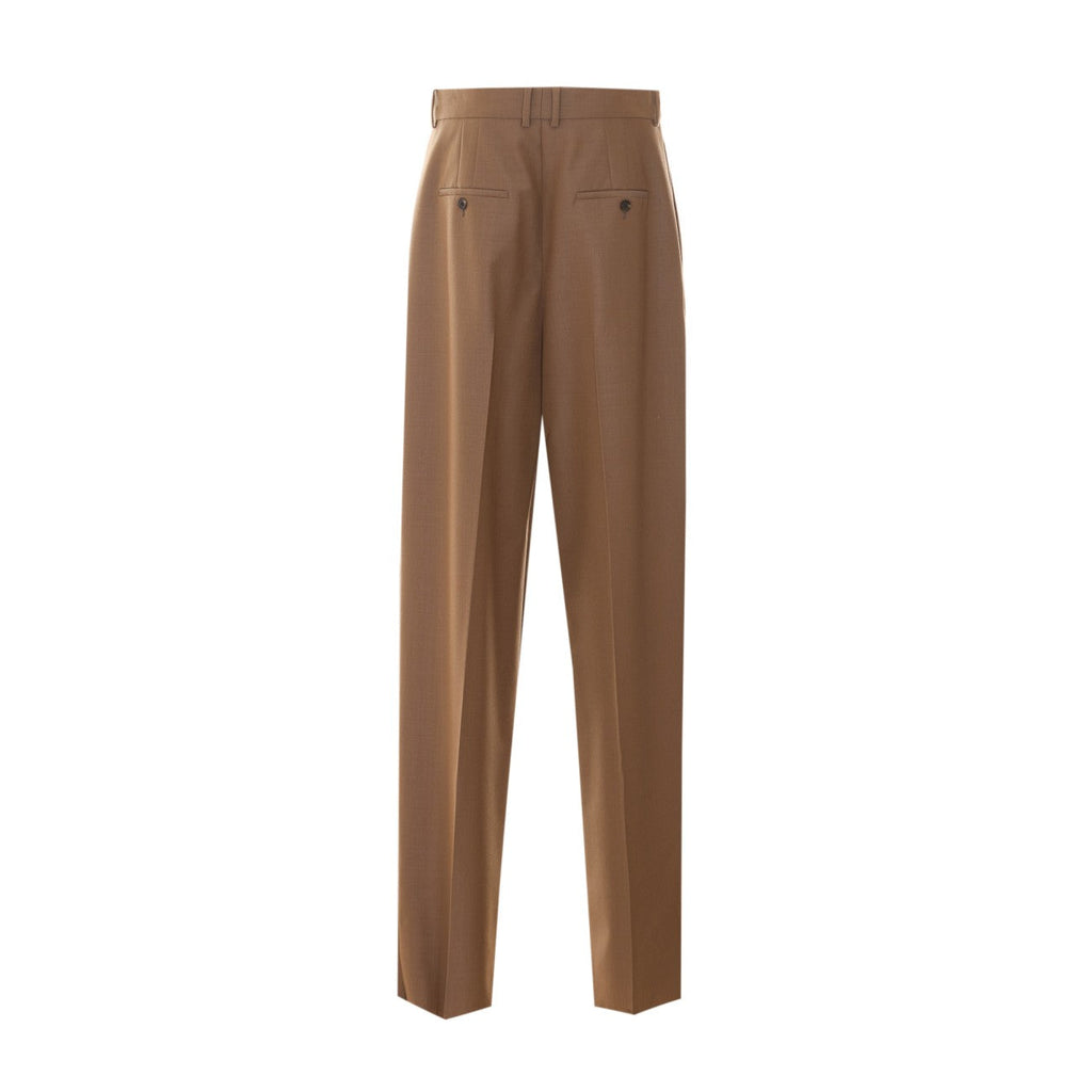 Saint Laurent Women Wool And Mohair Wide Pants