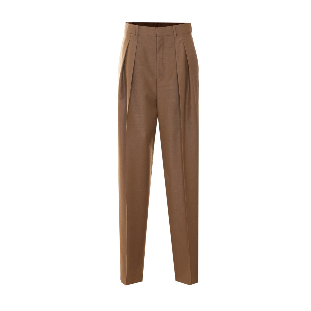 Saint Laurent Women Wool And Mohair Wide Pants