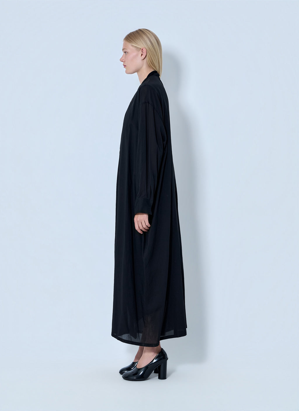 Yohji Yamamoto Women Backside Slit Long Coat