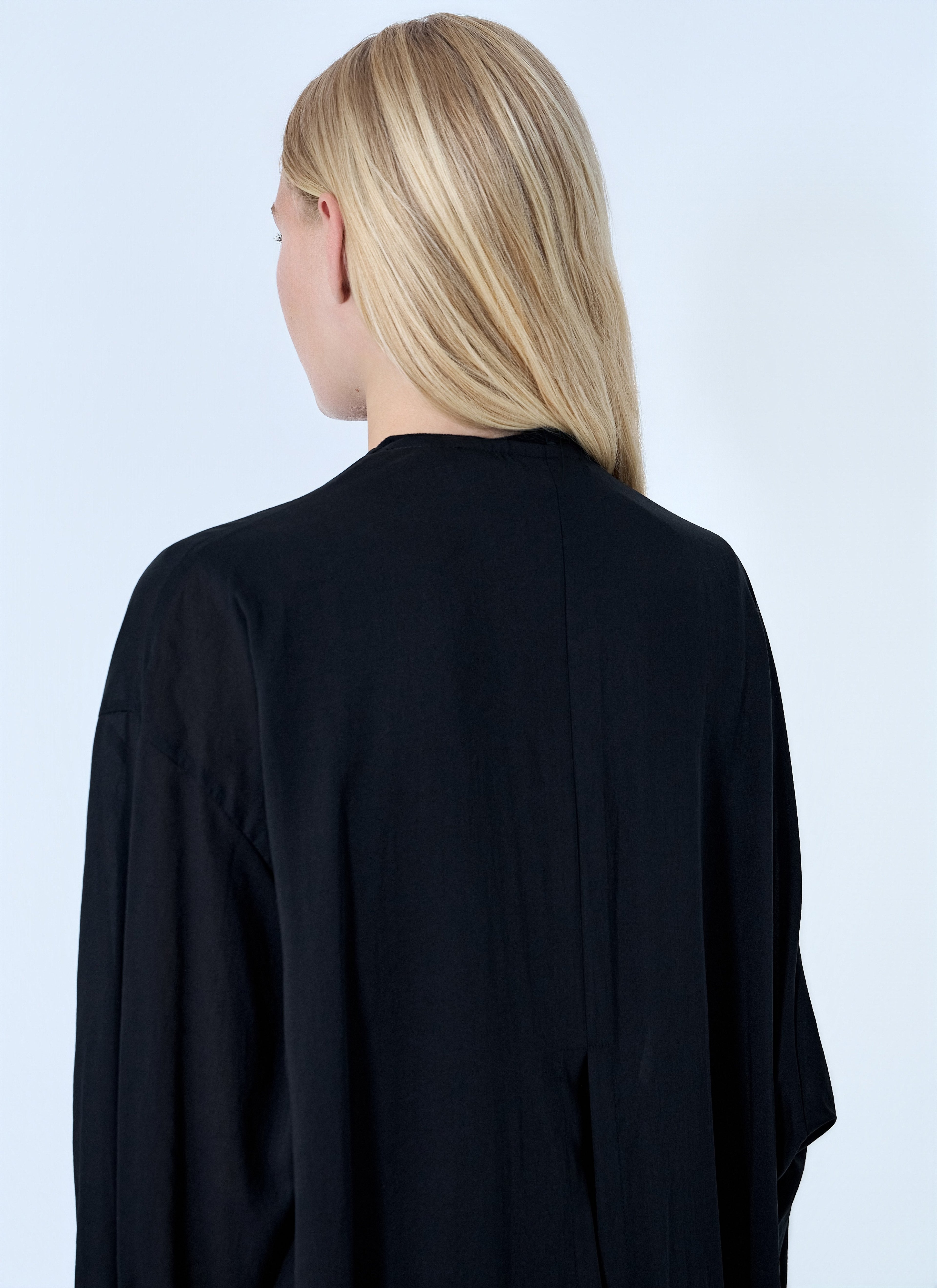 Yohji Yamamoto Women Backside Slit Long Coat