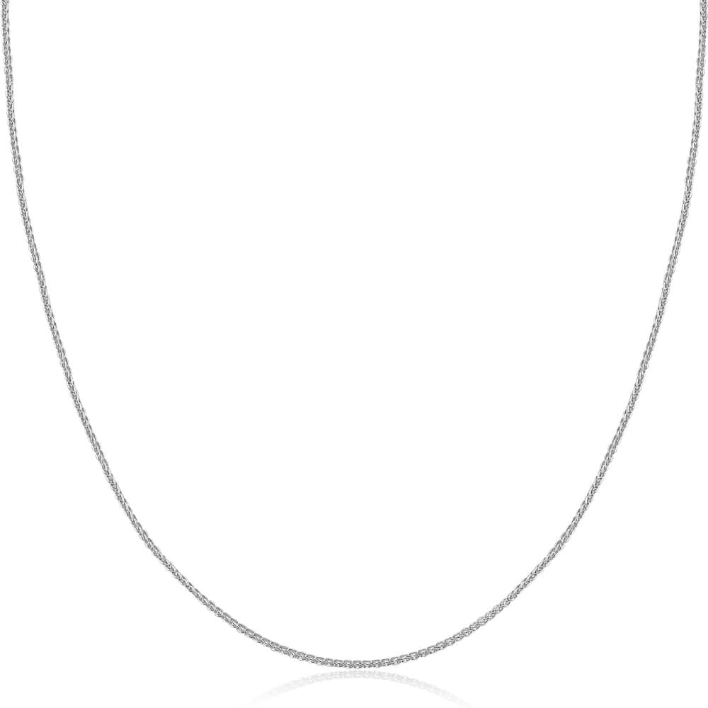 14k Gold Wheat Round Chain 18" .7mm 1.61grams With Lobster Clasp